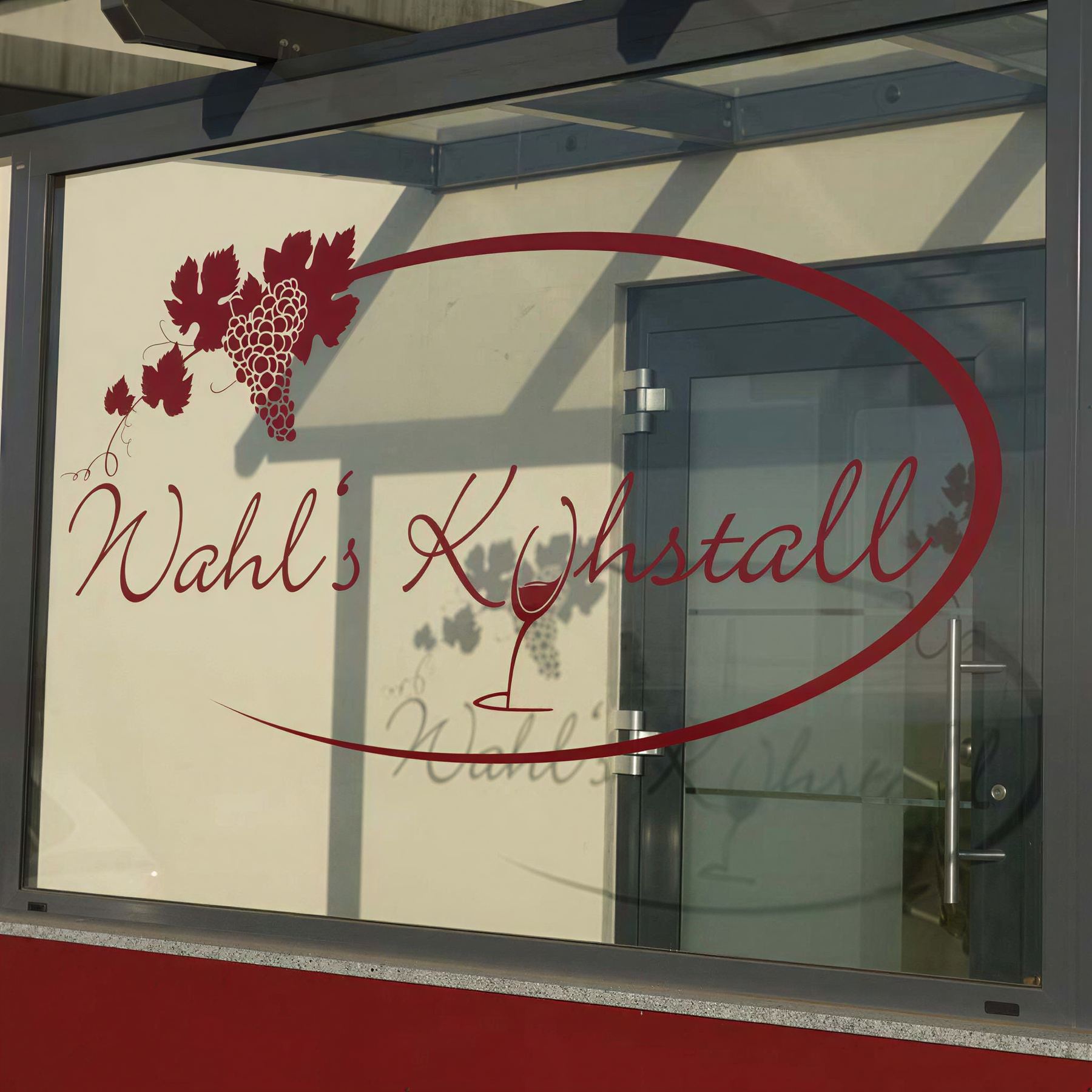 Wahls Kuhstall · Eingang